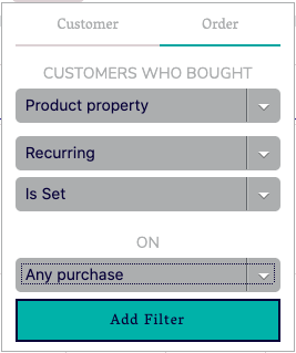 Is Set property matcher